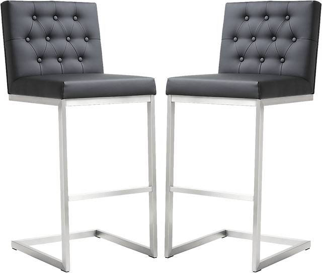 Helsinki Black Barstools (Set of 2) - Thumbnail - Image 1
