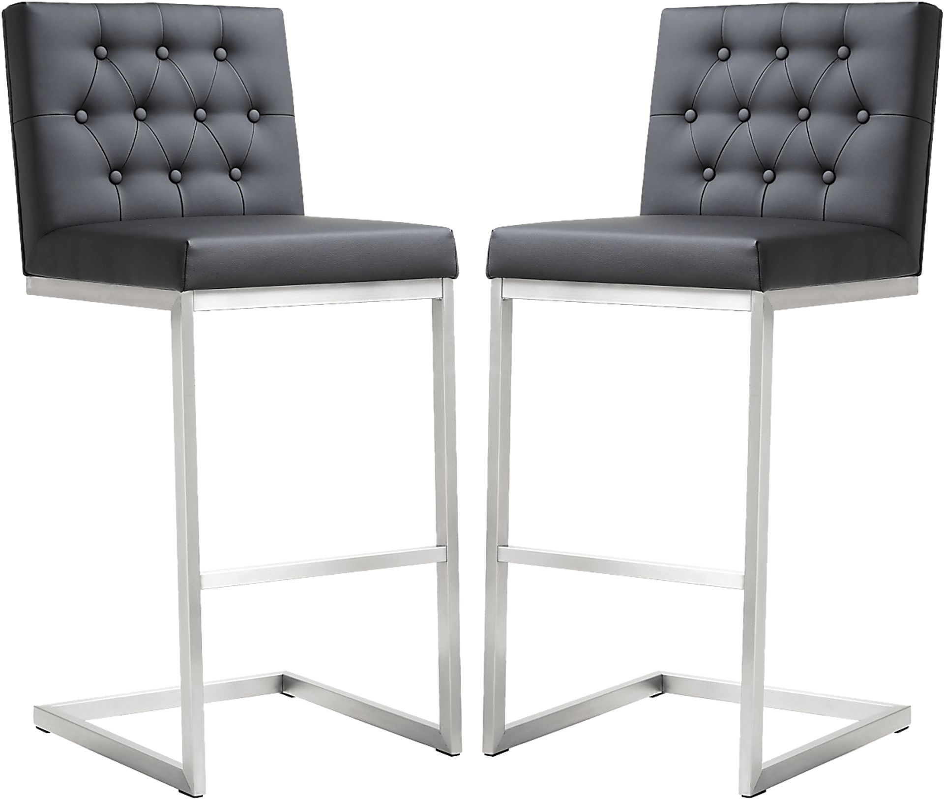 Helsinki Black Barstools (Set of 2) - Image 1