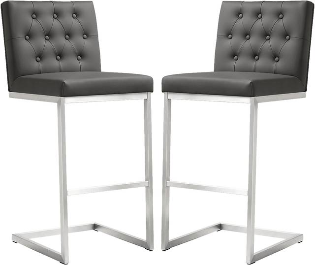 Helsinki Gray Barstools (Set of 2) - Thumbnail - Image 1