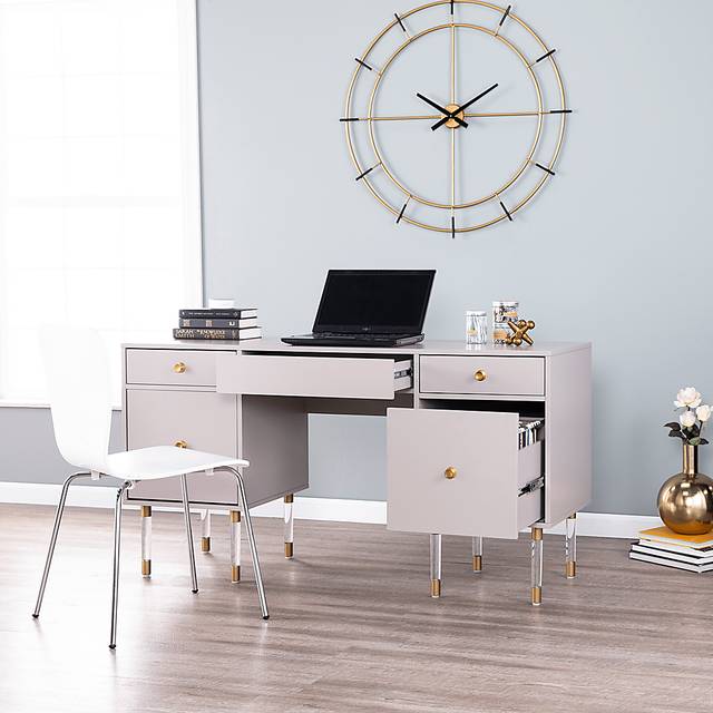 Helston Way Gray Desk - Thumbnail - Image 9