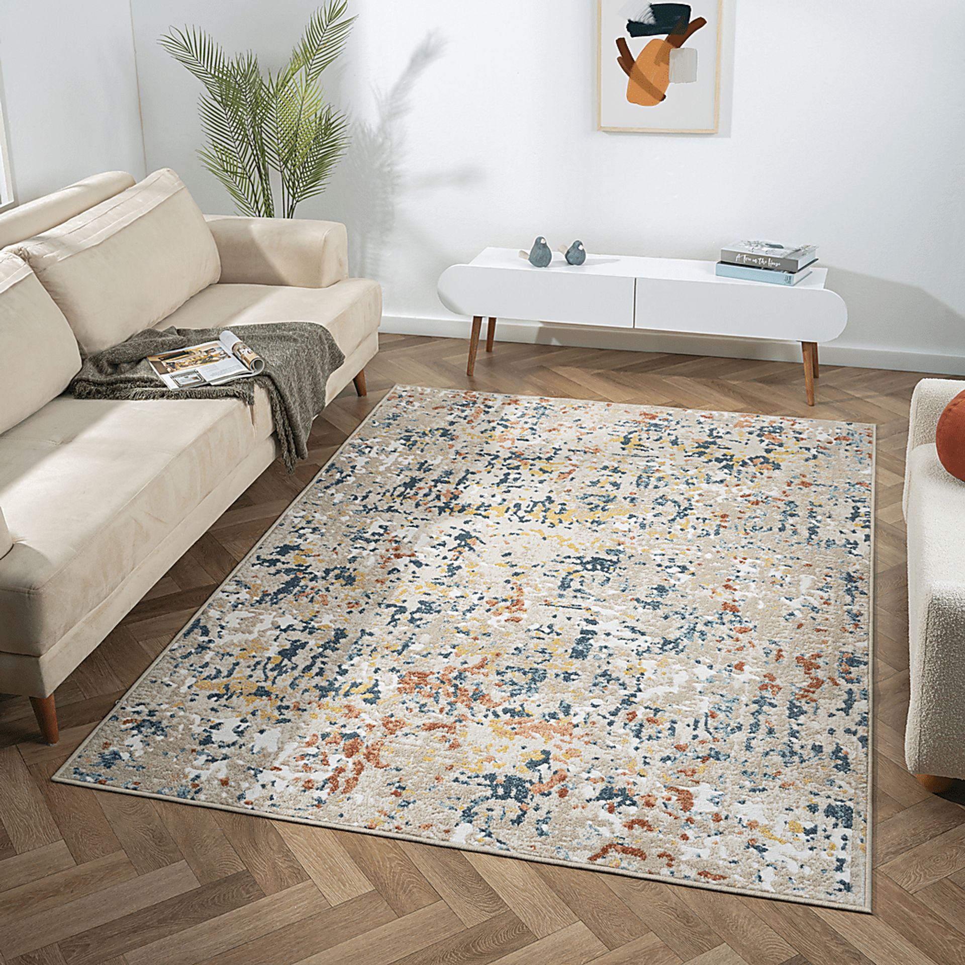 Hemar Multi 3'11 x 6' Rug - Image 3