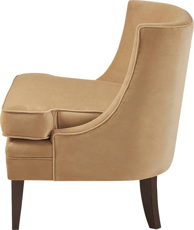 Hemenway Yellow Accent Chair - Thumbnail - Image 4