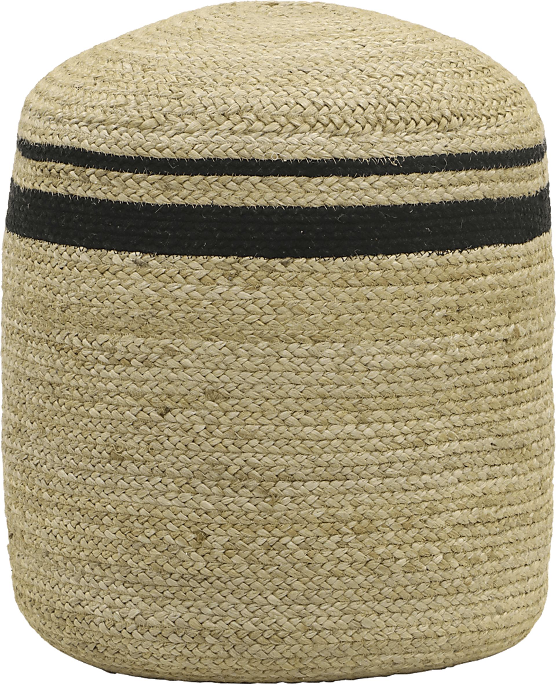 Heminway Natural Ottoman - Image 3