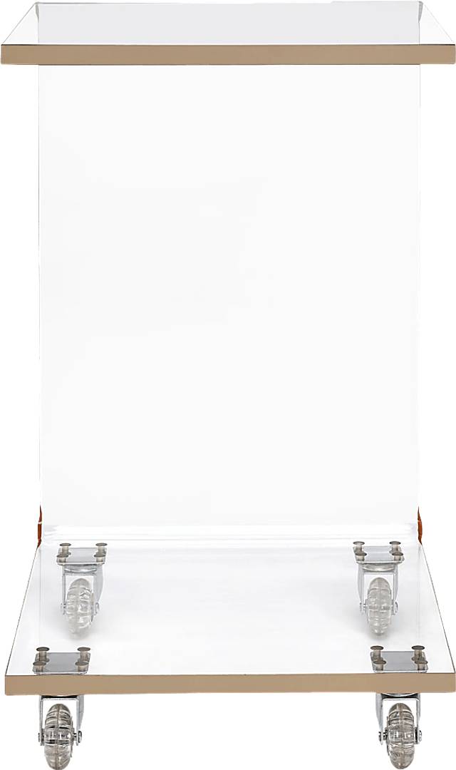 Hemperly Gold Accent Table - Thumbnail - Image 2