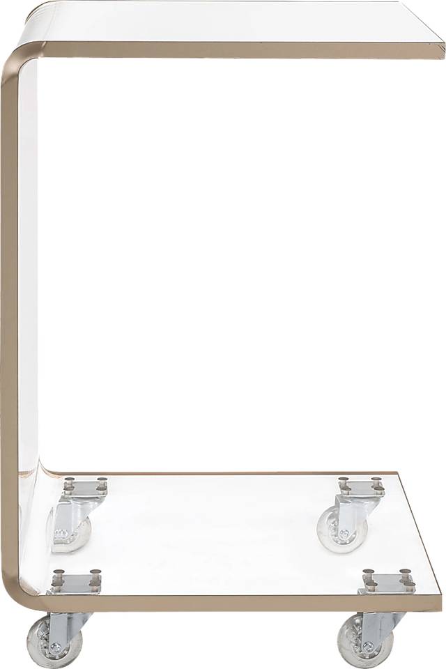 Hemperly Gold Accent Table - Thumbnail - Image 3