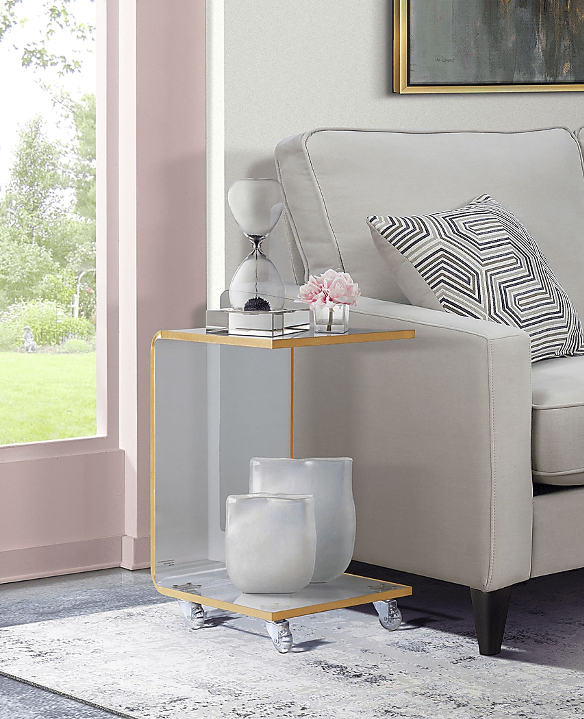 Hemperly Gold Accent Table - Image 6