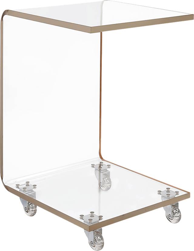 Hemperly Gold Accent Table - Thumbnail - Image 1