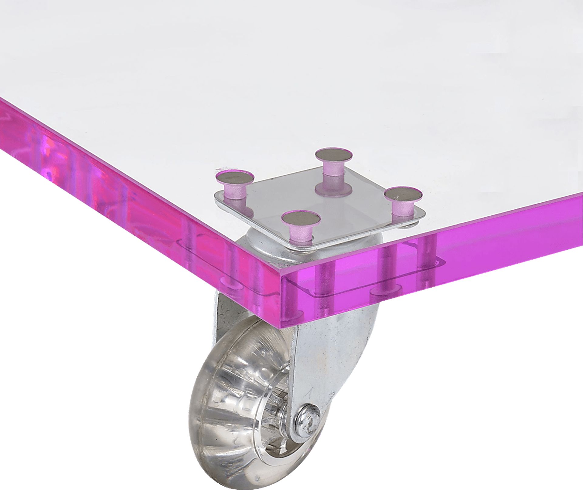 Hemperly Pink Accent Table - Image 5