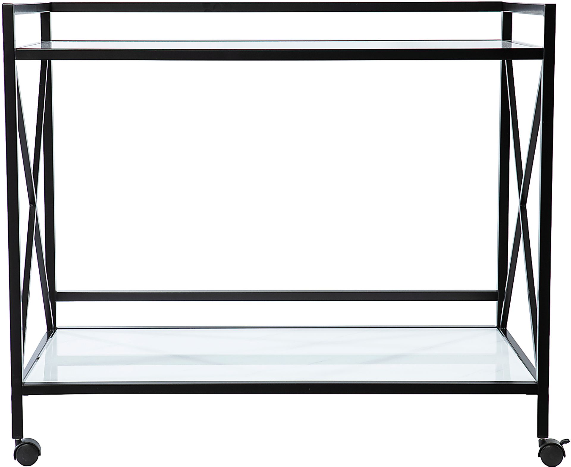 Hemphill Black Bar Cart - Image 4