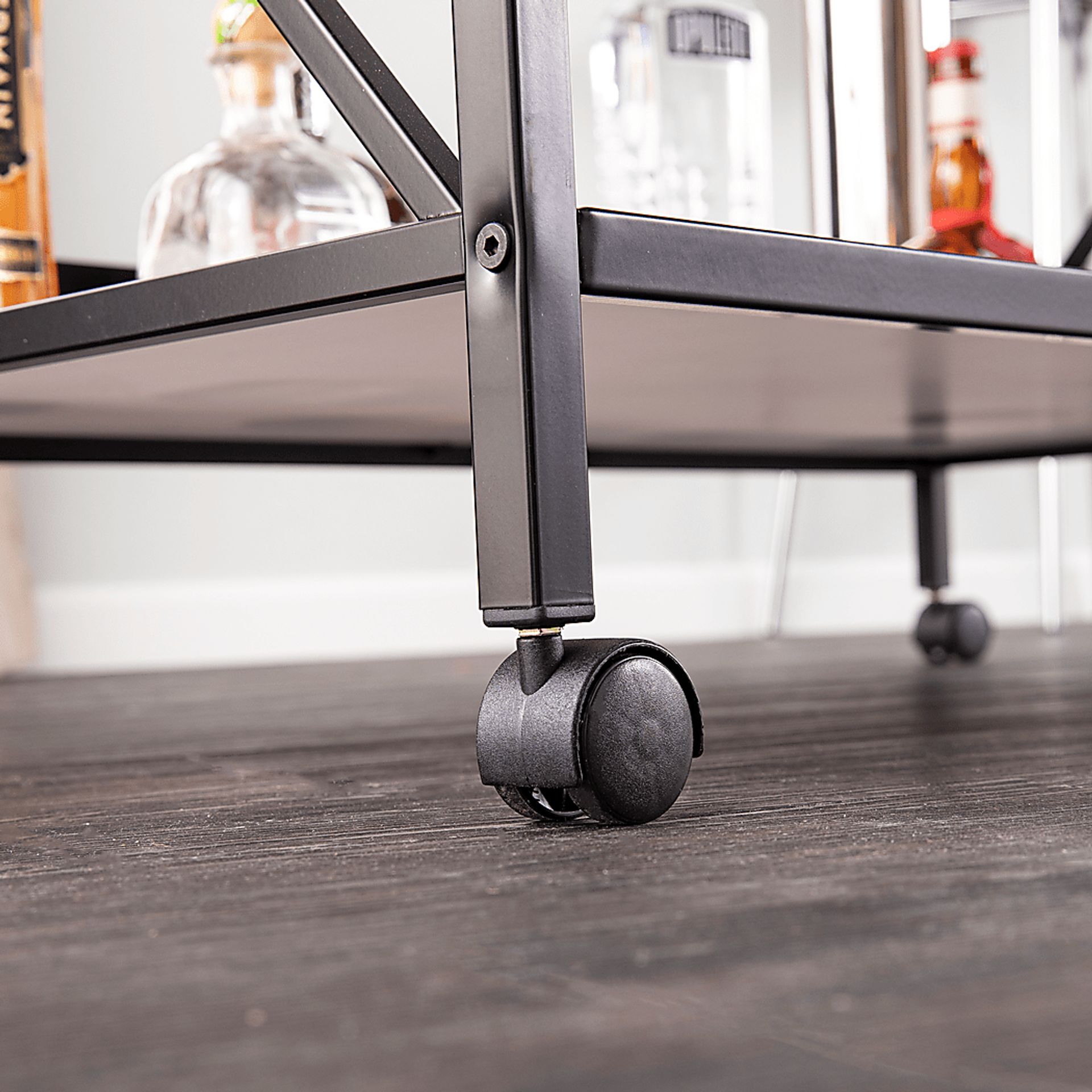 Hemphill Black Bar Cart - Image 7