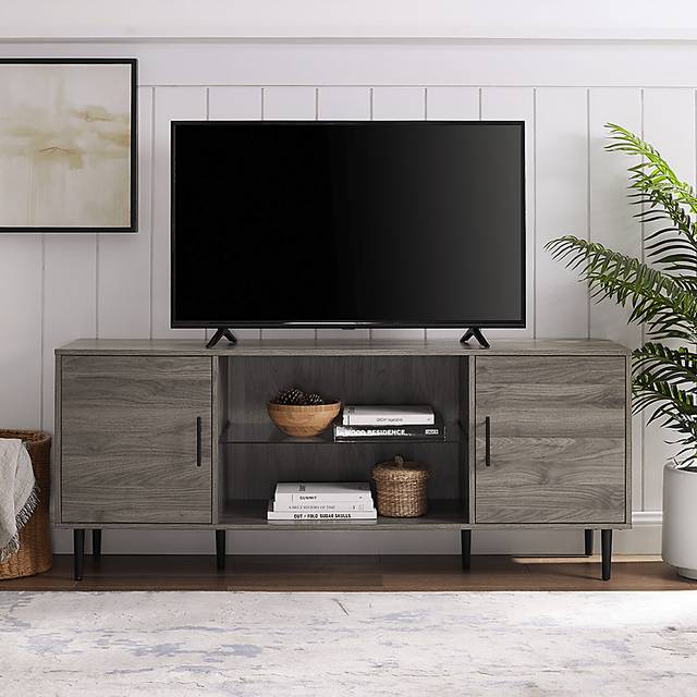 Hemwick Gray 60 in. Console - Thumbnail - Image 4