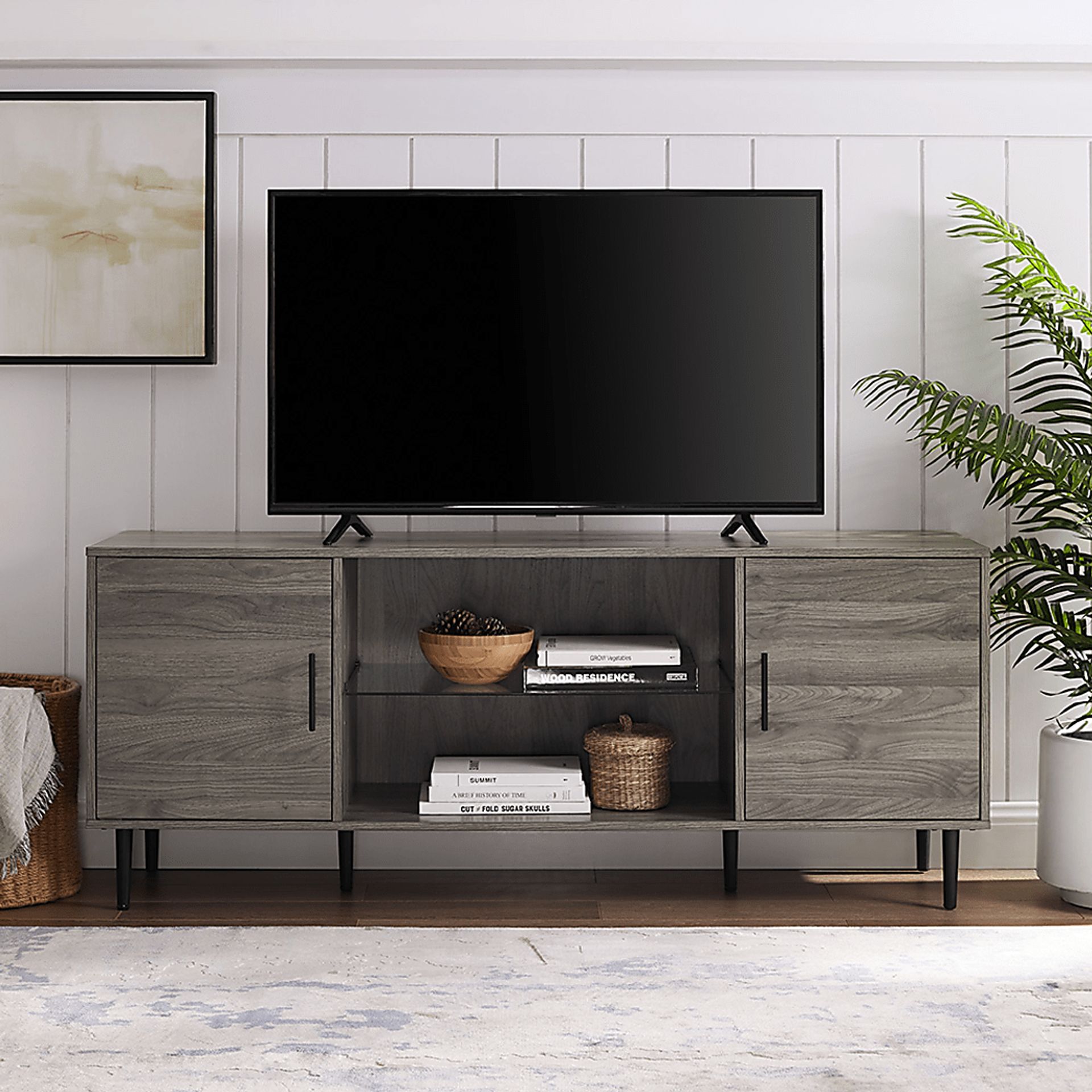Hemwick Gray 60 in. Console - Image 4