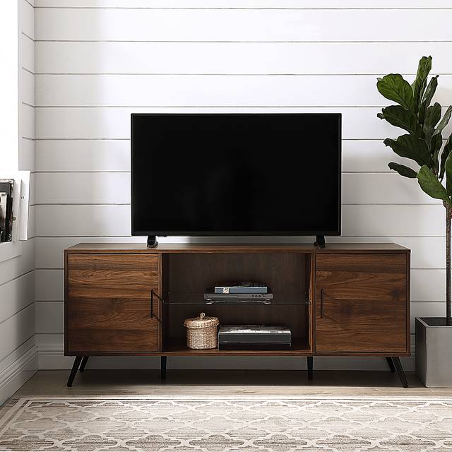 Hemwick Walnut 60 in. Console - Thumbnail - Image 4