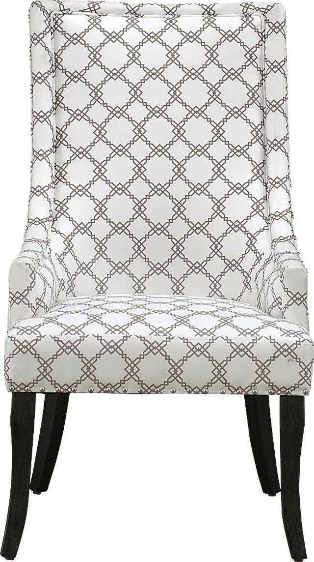 Henagen White Accent Chair - Thumbnail - Image 2