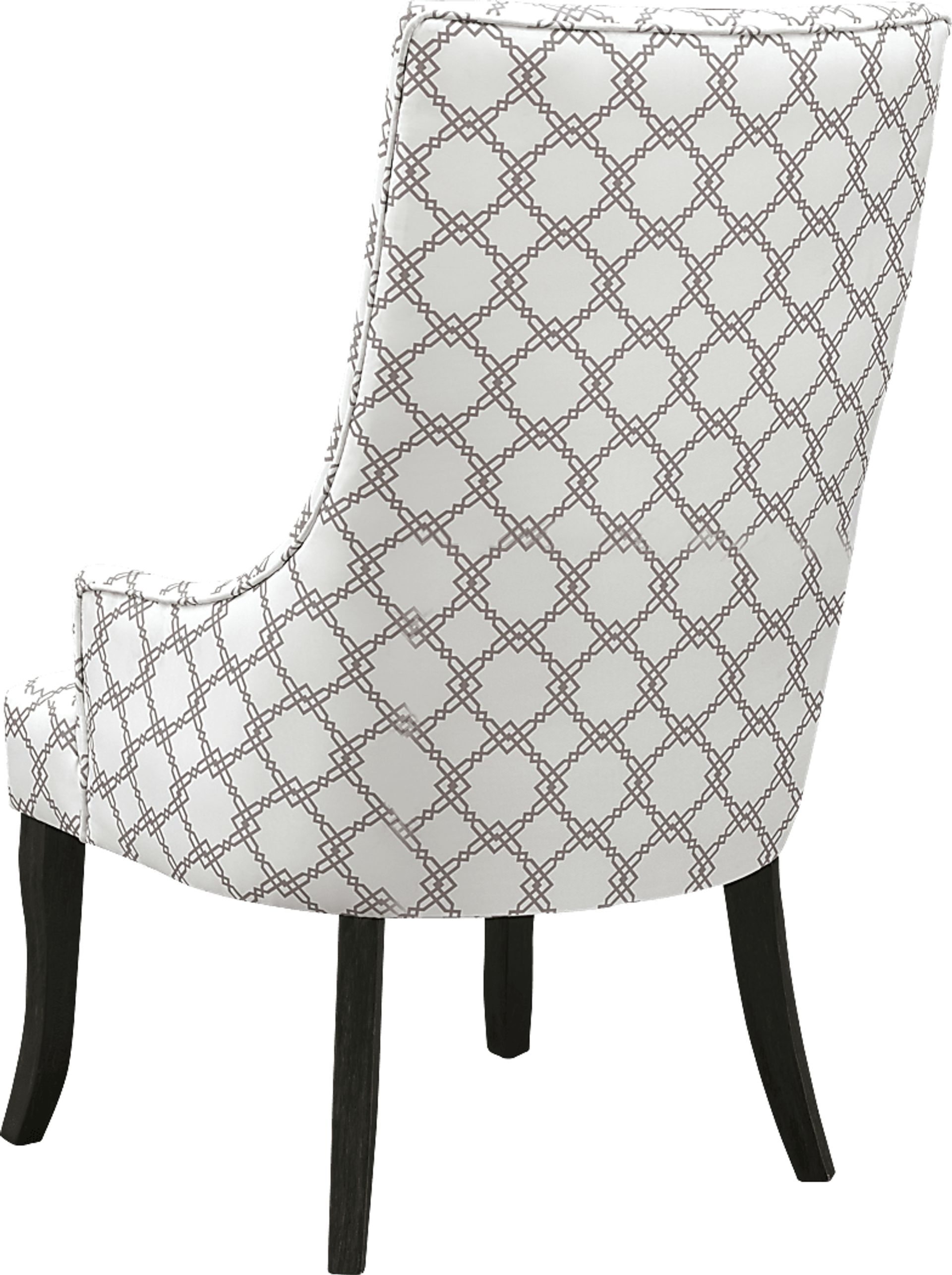 Henagen White Accent Chair - Image 3
