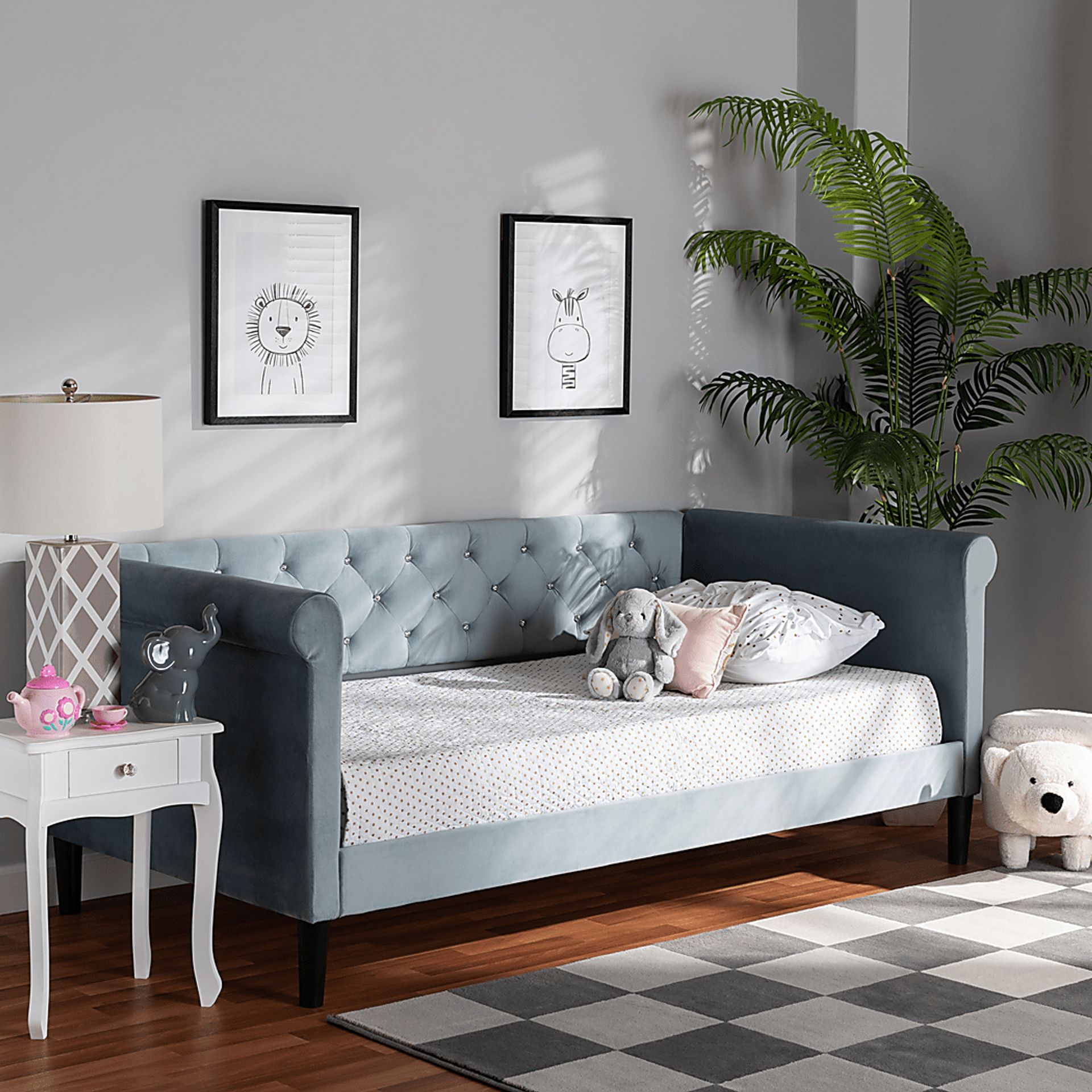Henleah Blue Full Daybed - Image 6
