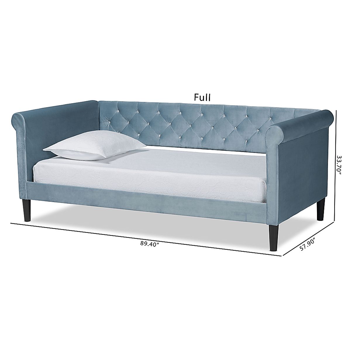 Henleah Blue Full Daybed