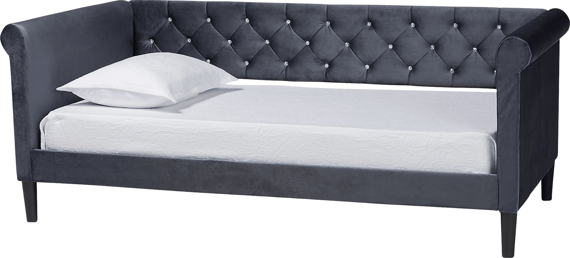 Henleah Gray Twin Bed - Image 1