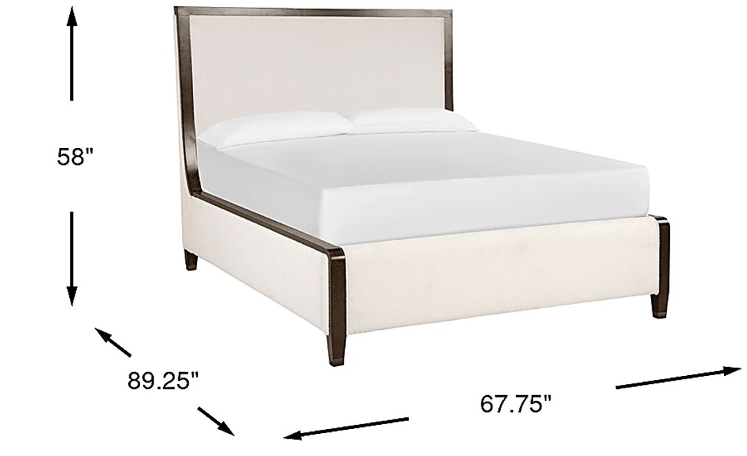 Henley Brown 3 Pc Queen Upholstered Bed