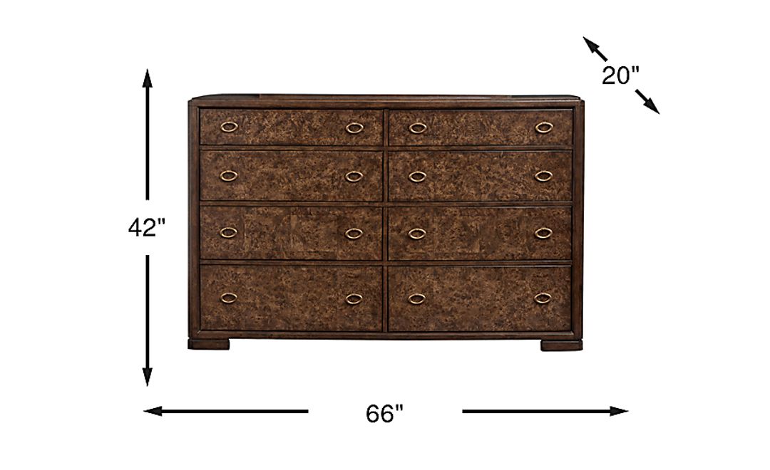 Henley Brown Dresser