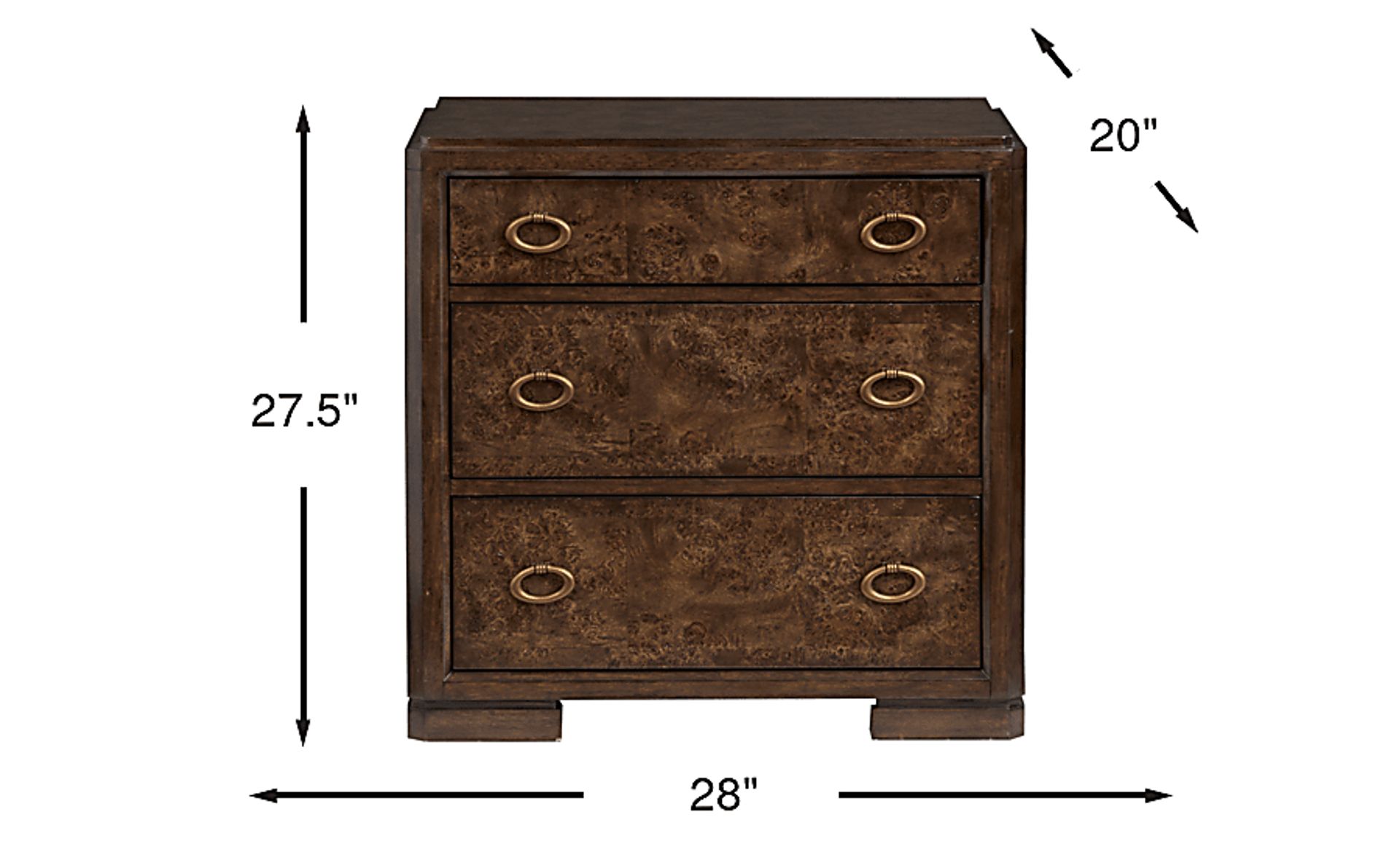 Dimension Image. Please refer to the Dimension Tab on this page for dimension details.