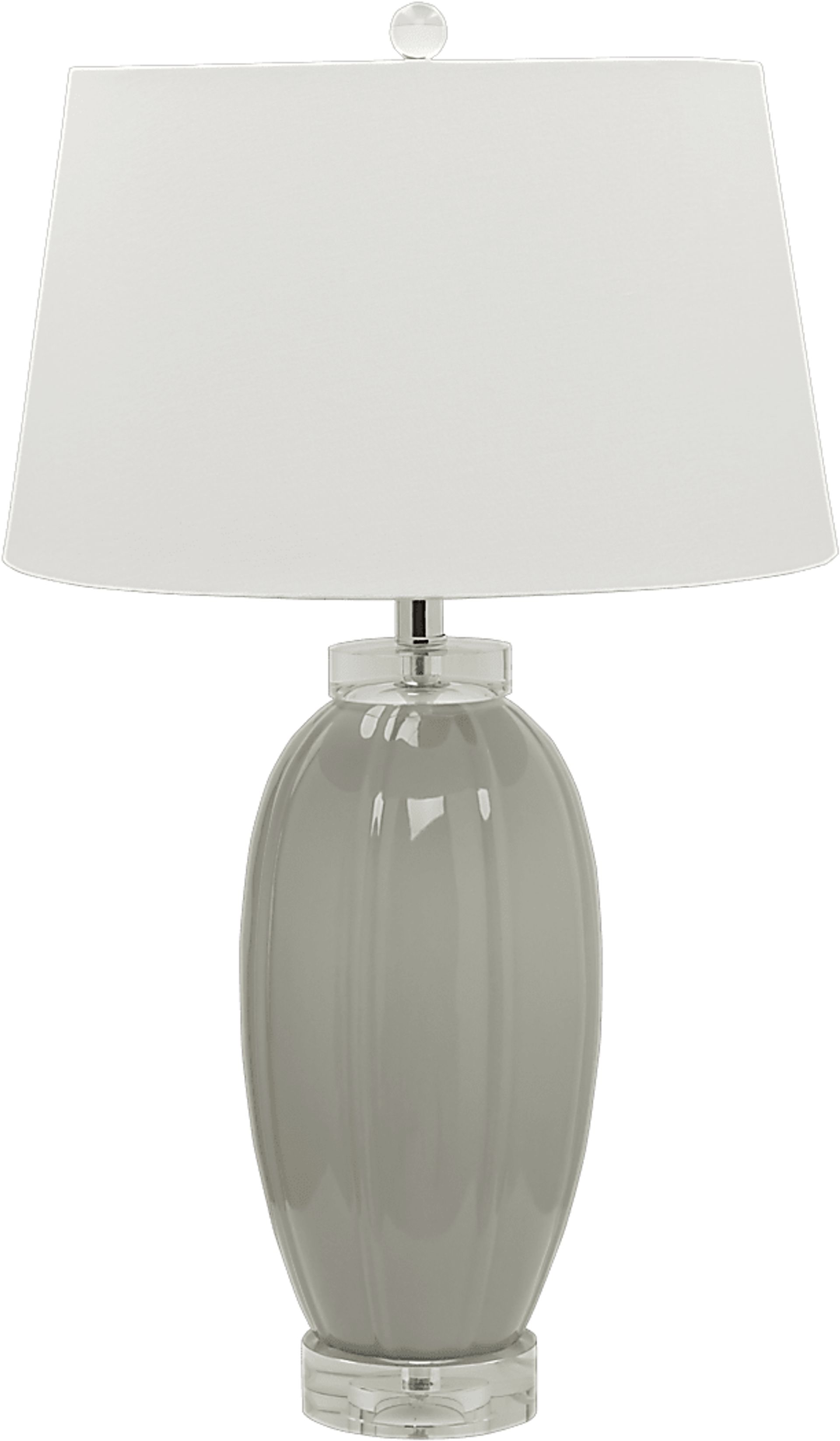 Henley Gray Lamp - Image 1