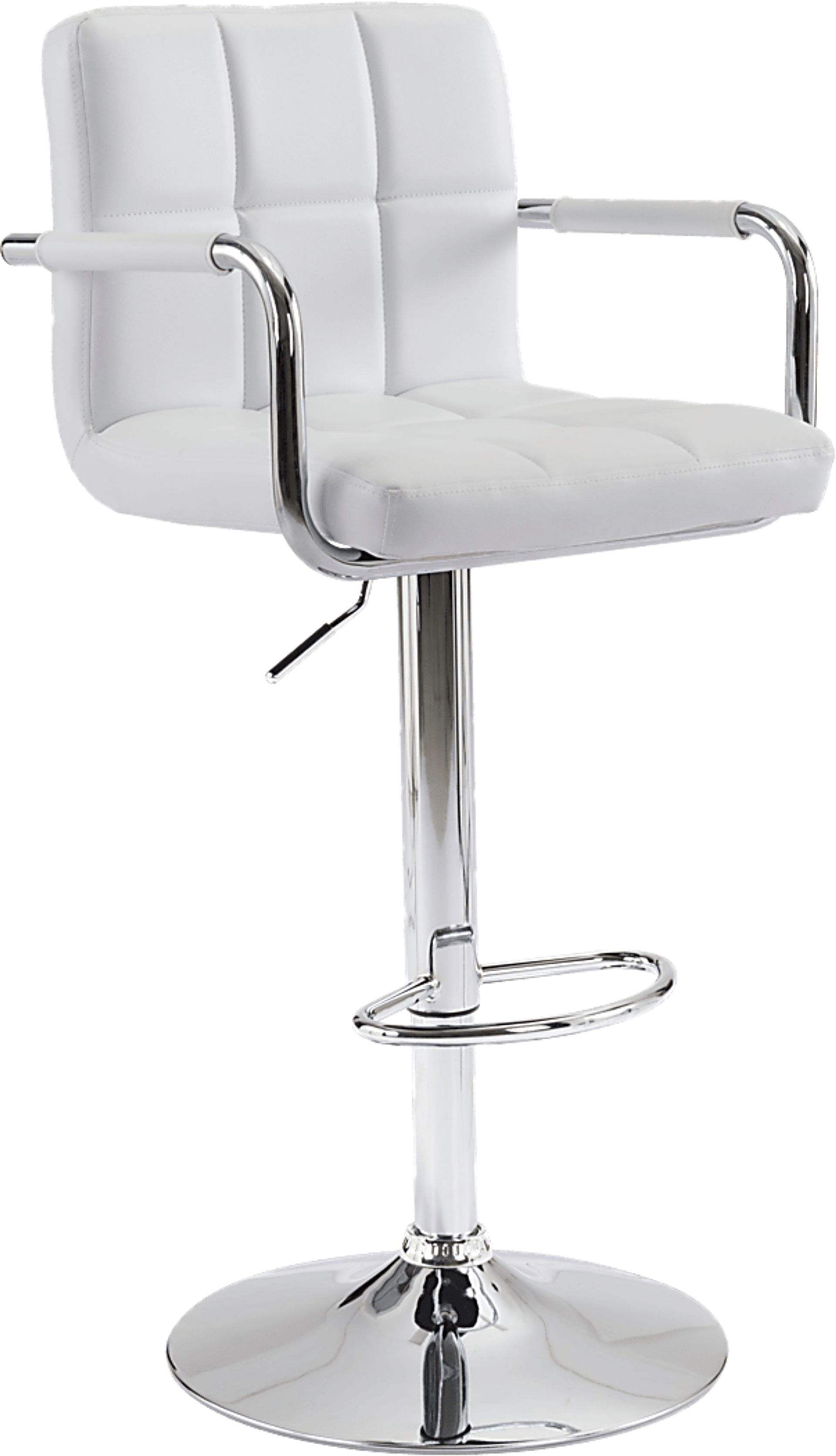Henna White Barstool - Image 1