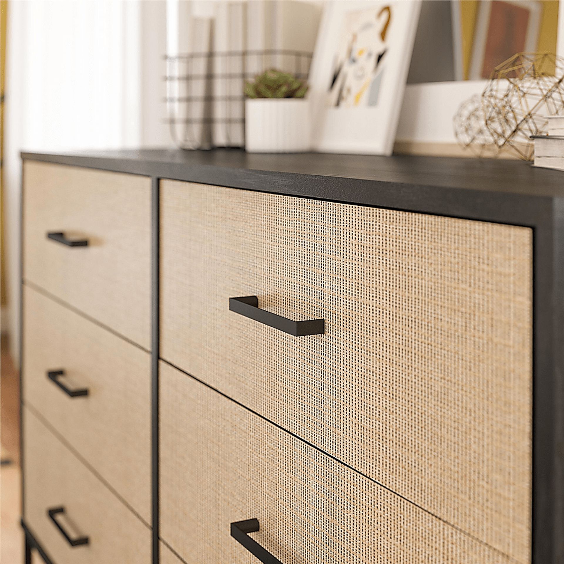Hennike Black Dresser - Image 6