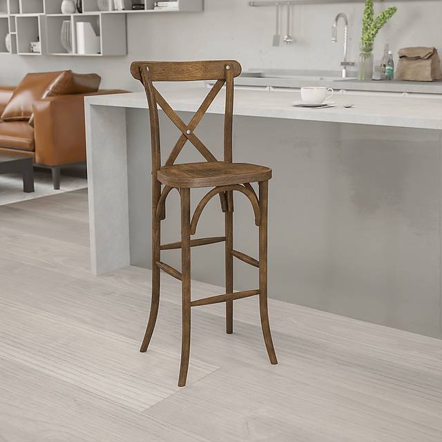 Henrici I Brown Barstool - Thumbnail - Image 2