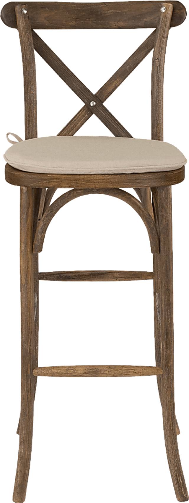 Henrici II Brown Barstool - Thumbnail - Image 3