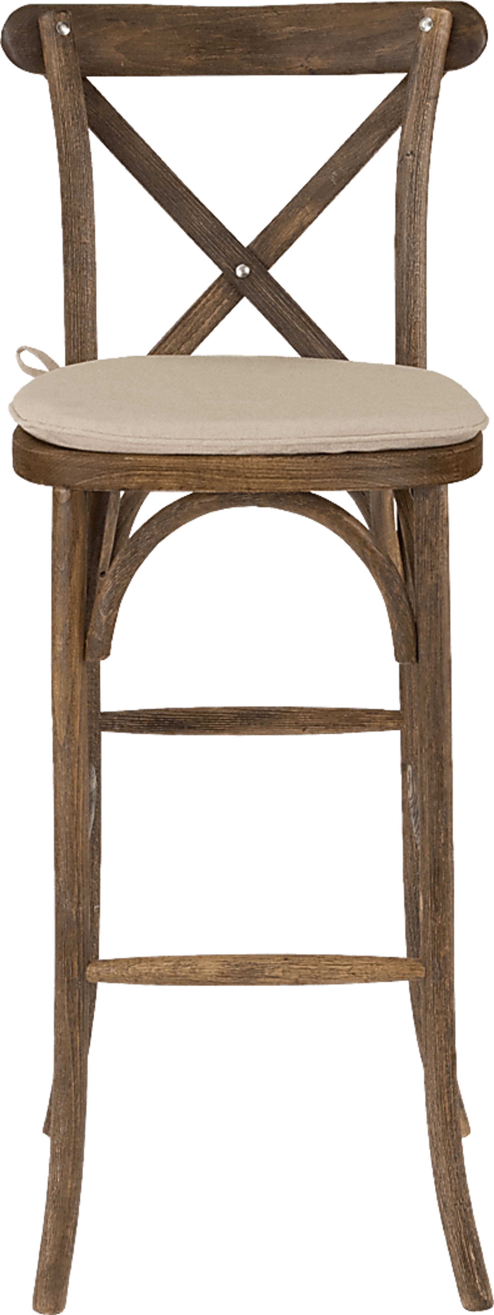 Henrici II Brown Barstool - Image 3
