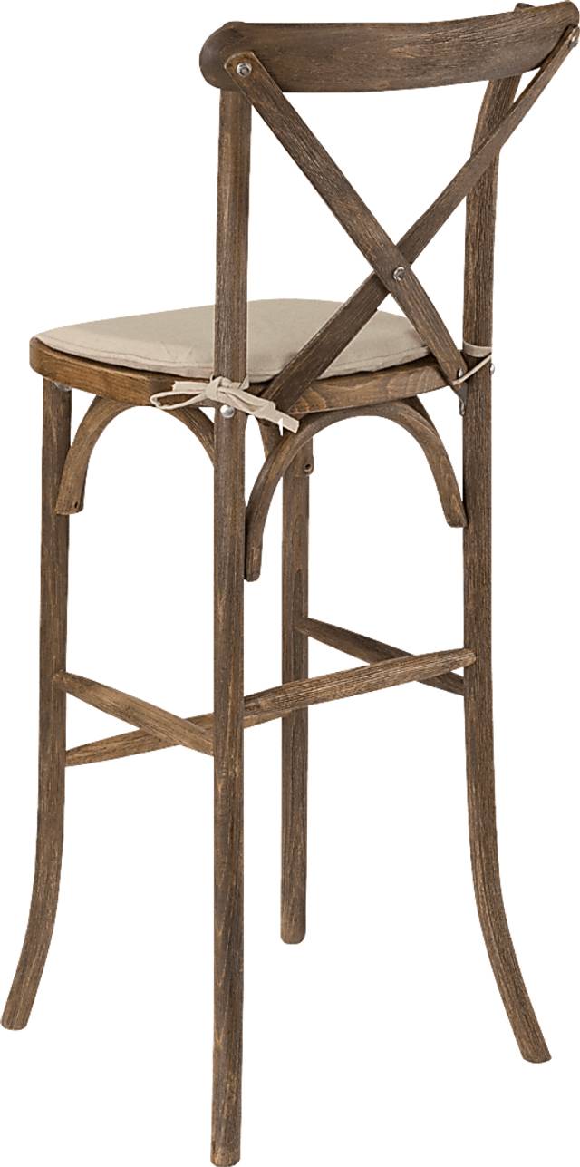 Henrici II Brown Barstool - Thumbnail - Image 4