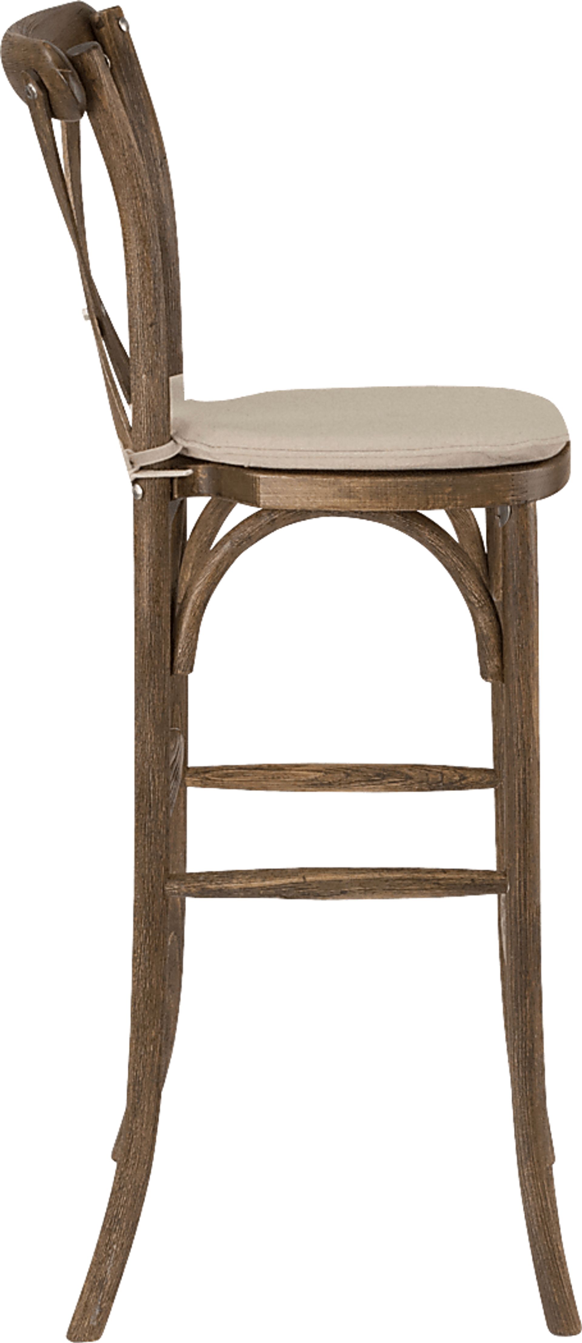 Henrici II Brown Barstool - Image 5