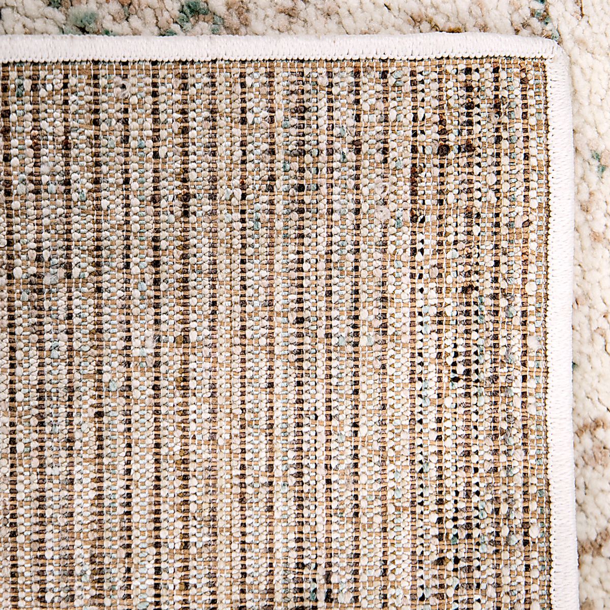 Henry Beige Polyester Fabric Rug | Rooms to Go