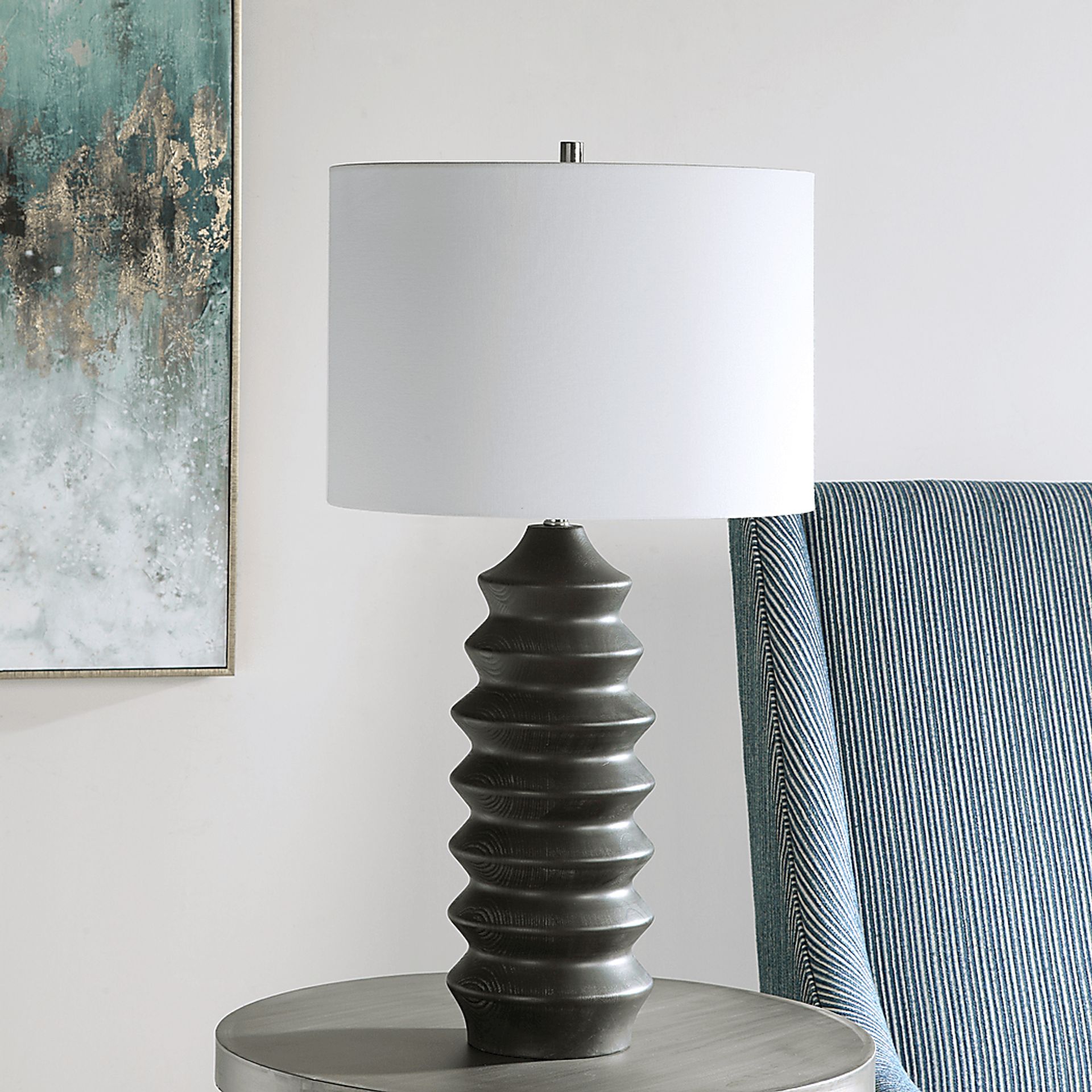 Henry Shade Black Lamp - Image 2