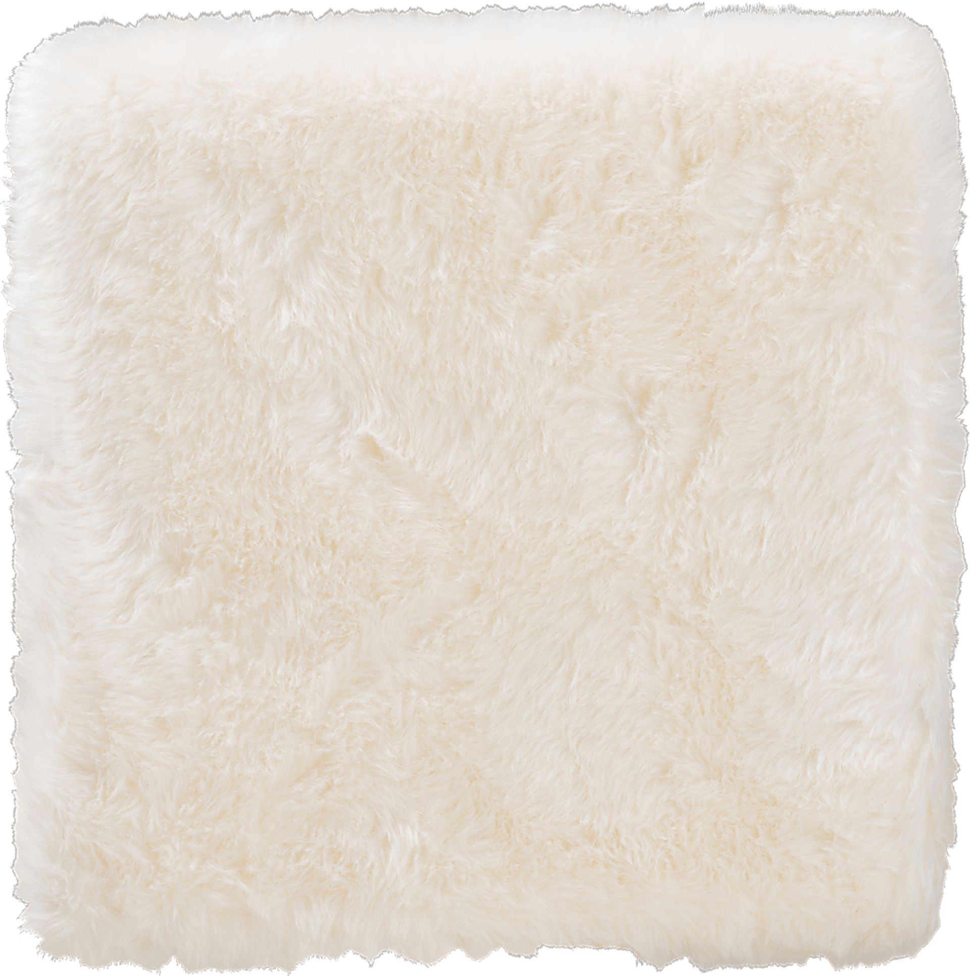 Henslowe White Ottoman - Image 3