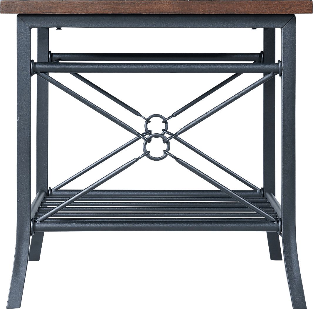 Heqet Brown 3 Pc Occasional Table Set - Thumbnail 4