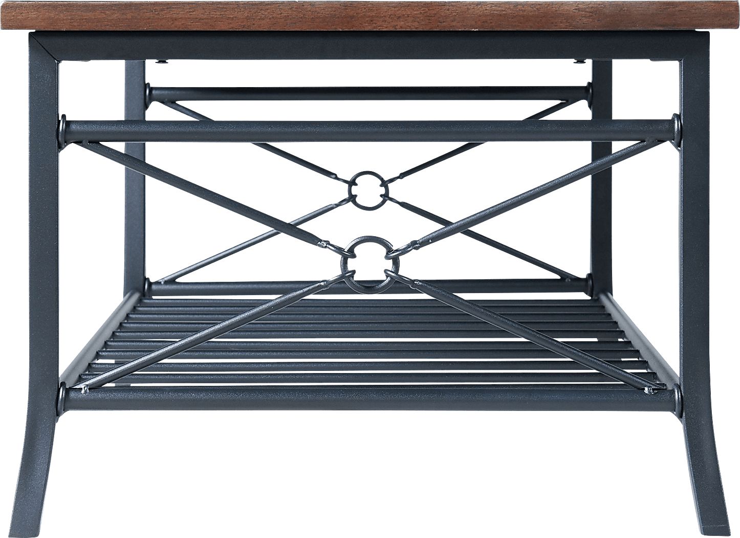 Heqet Brown 3 Pc Occasional Table Set