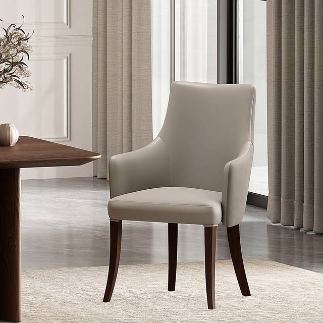 Herbcloud Light Gray Arm Chair - Thumbnail - Image 2