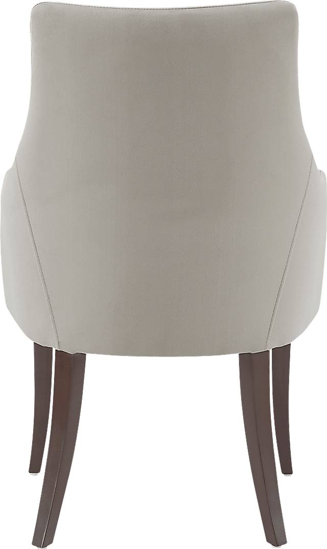 Herbcloud Light Gray Arm Chair - Thumbnail - Image 3