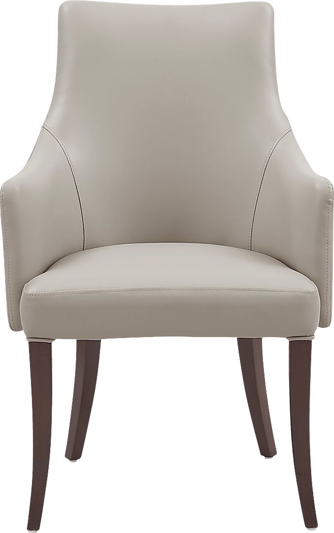 Herbcloud Light Gray Arm Chair