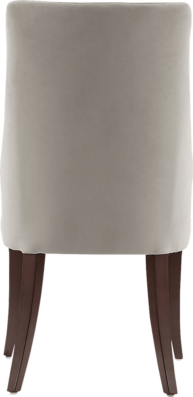 Herbcloud Light Gray Dining Chair, Set of 2 - Thumbnail - Image 4