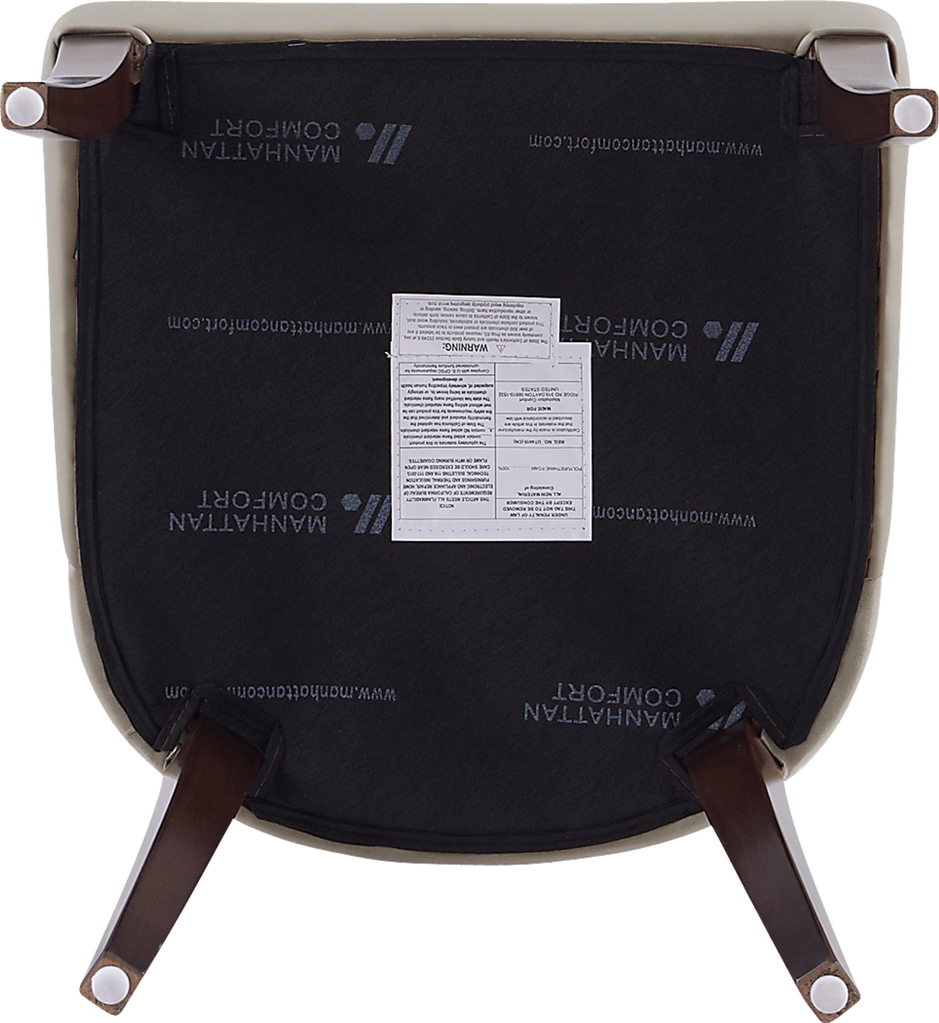 Herbcloud Light Gray Dining Chair, Set of 2 - Image 6