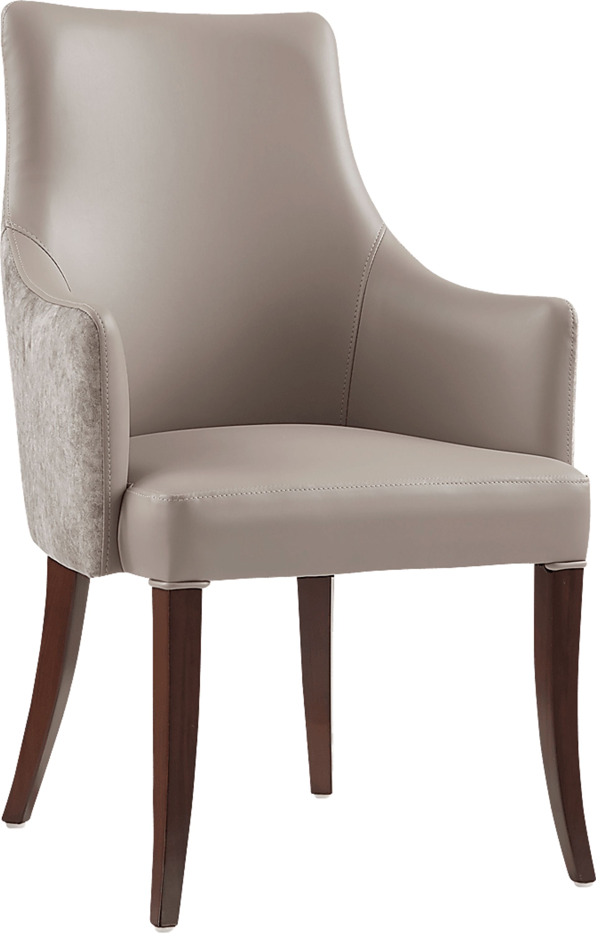 Herbcloud Taupe Arm Chair - Image 6
