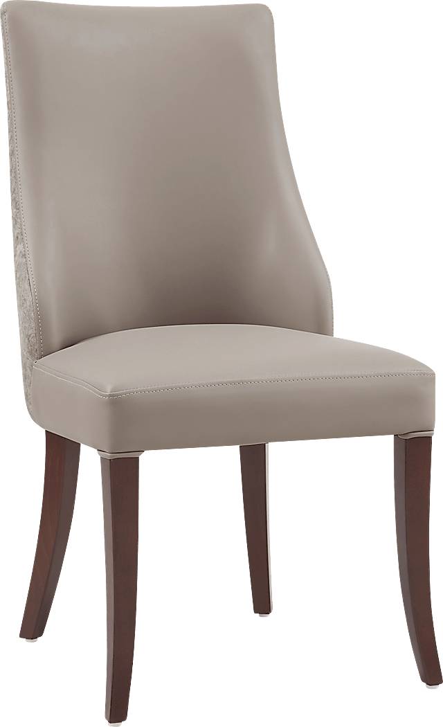 Herbcloud Taupe Dining Chair, Set of 2 - Thumbnail - Image 8
