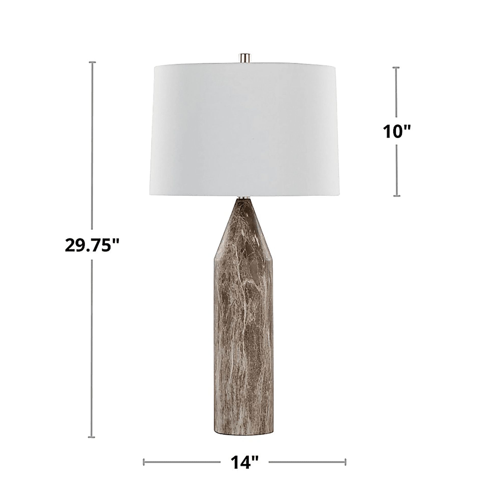 Herbert Summit Brown Lamp, Set of 2 - Image 11