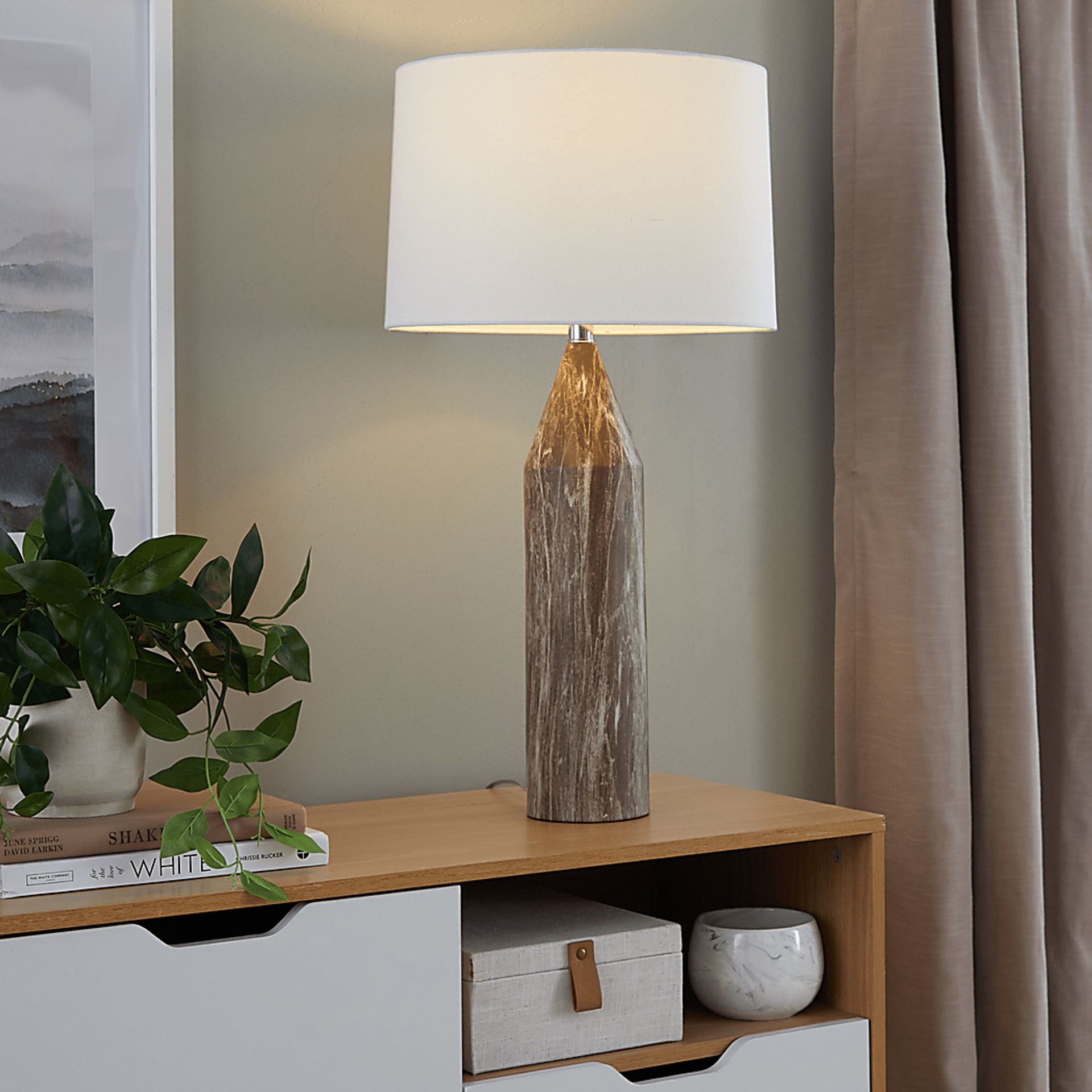 Herbert Summit Brown Lamp, Set of 2 - Image 4