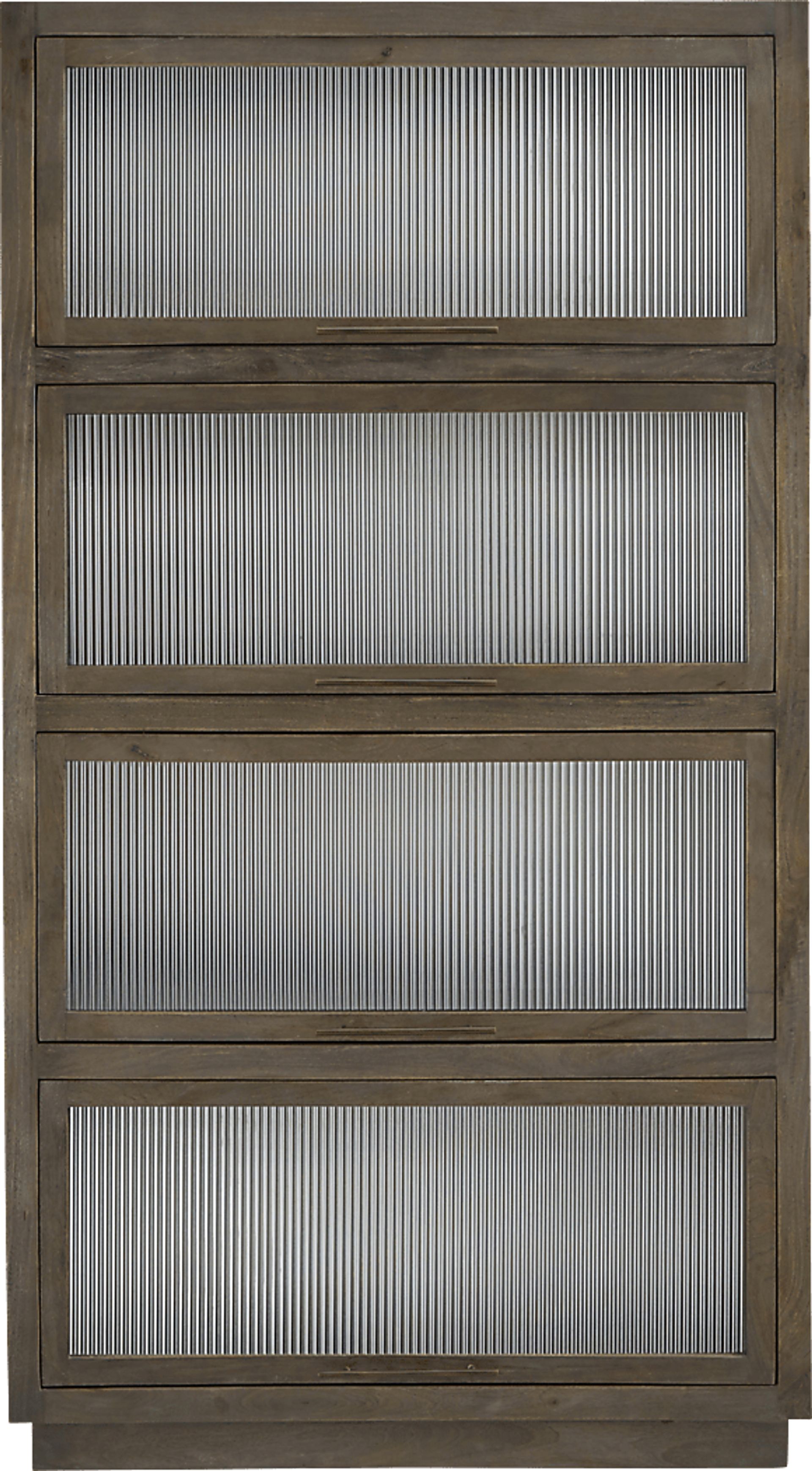 Herbwater Brown Curio Cabinet - Image 4