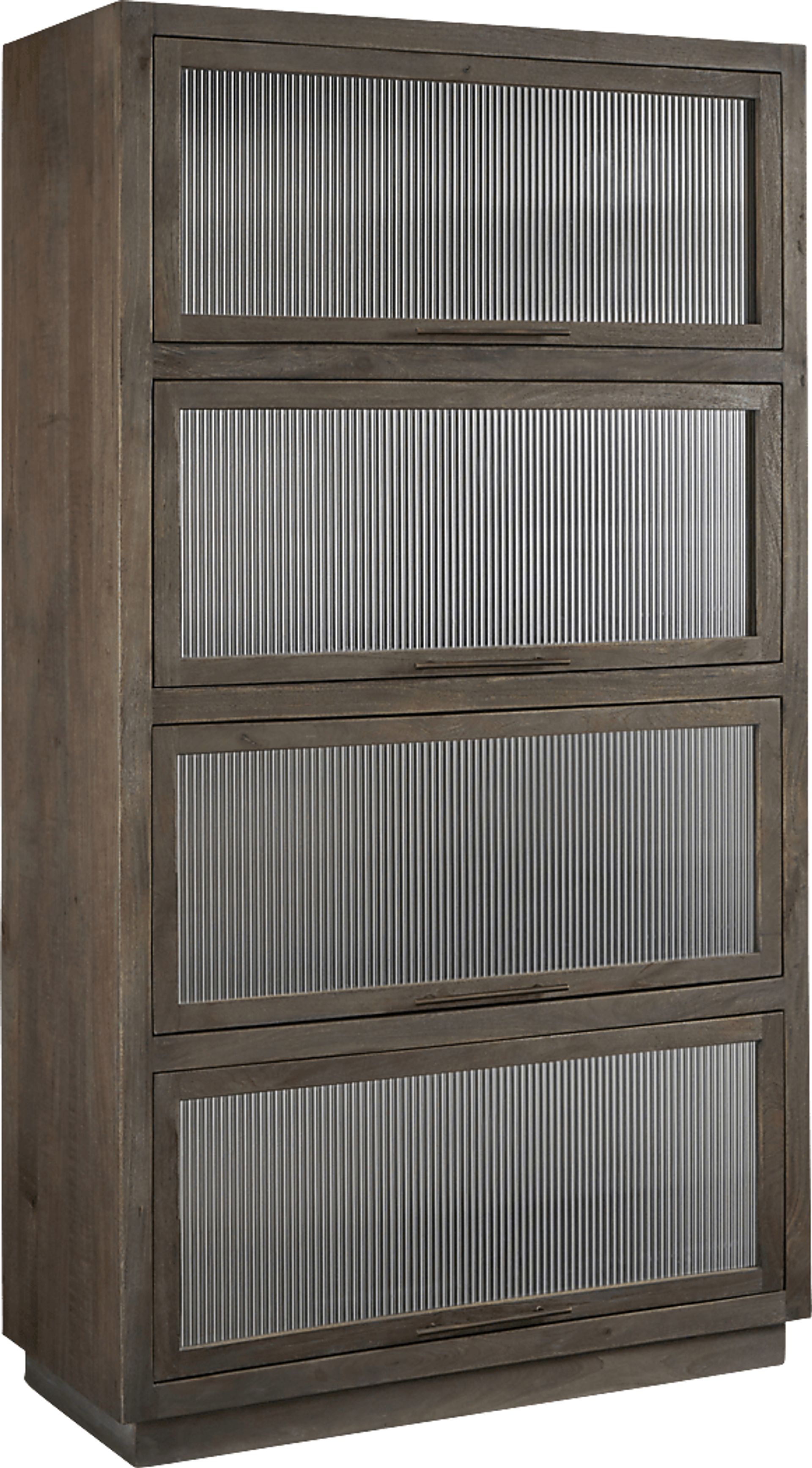 Herbwater Brown Curio Cabinet - Image 1