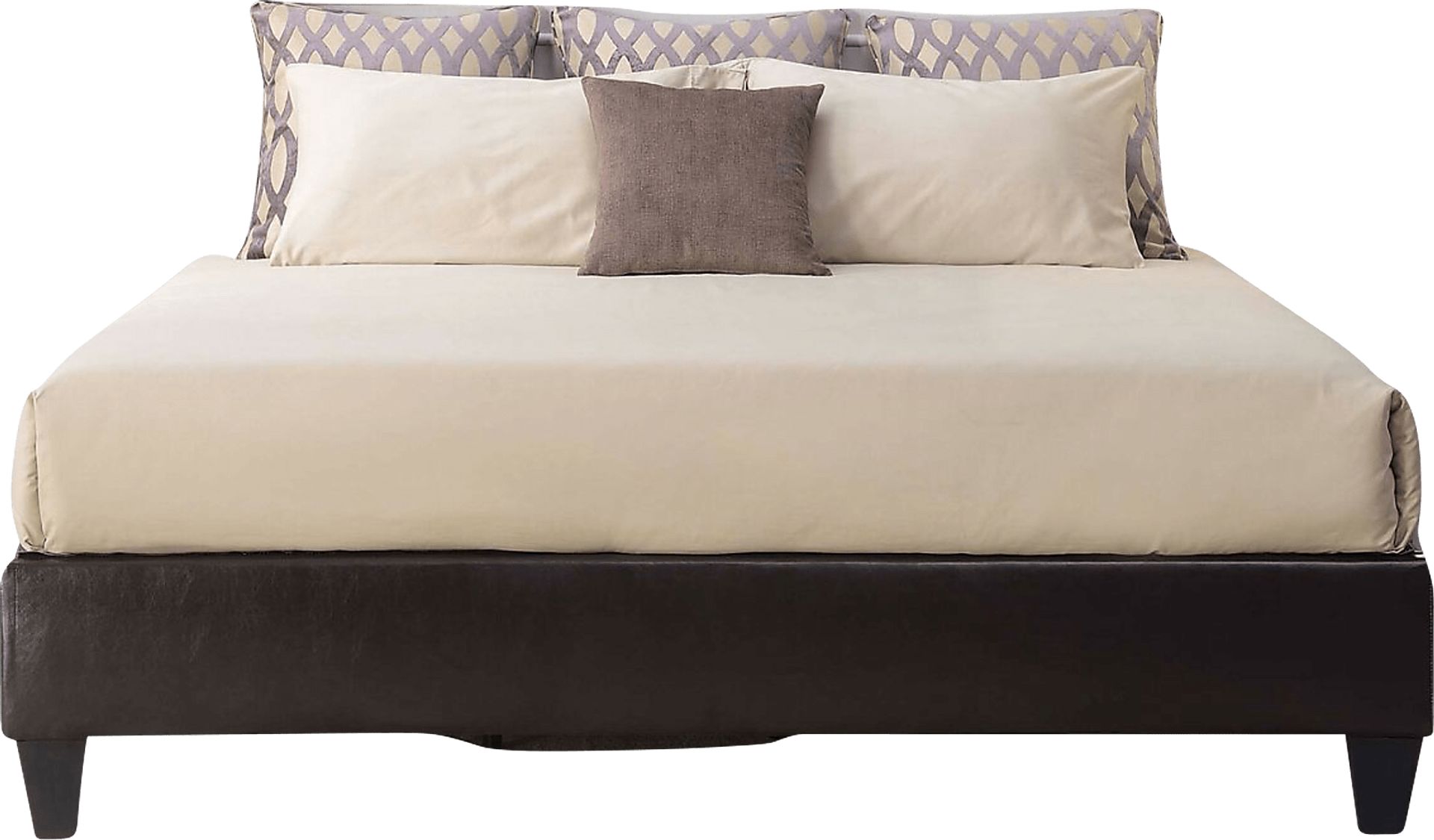 Herbworks Brown King Platform Bed - Image 1